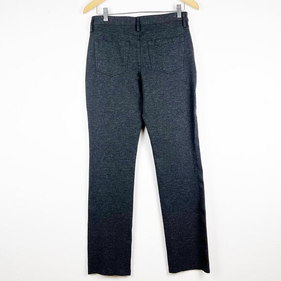 NYDJ Heathered Gray Lift & Tuck Pants Size 6 - Picture 2 of 12